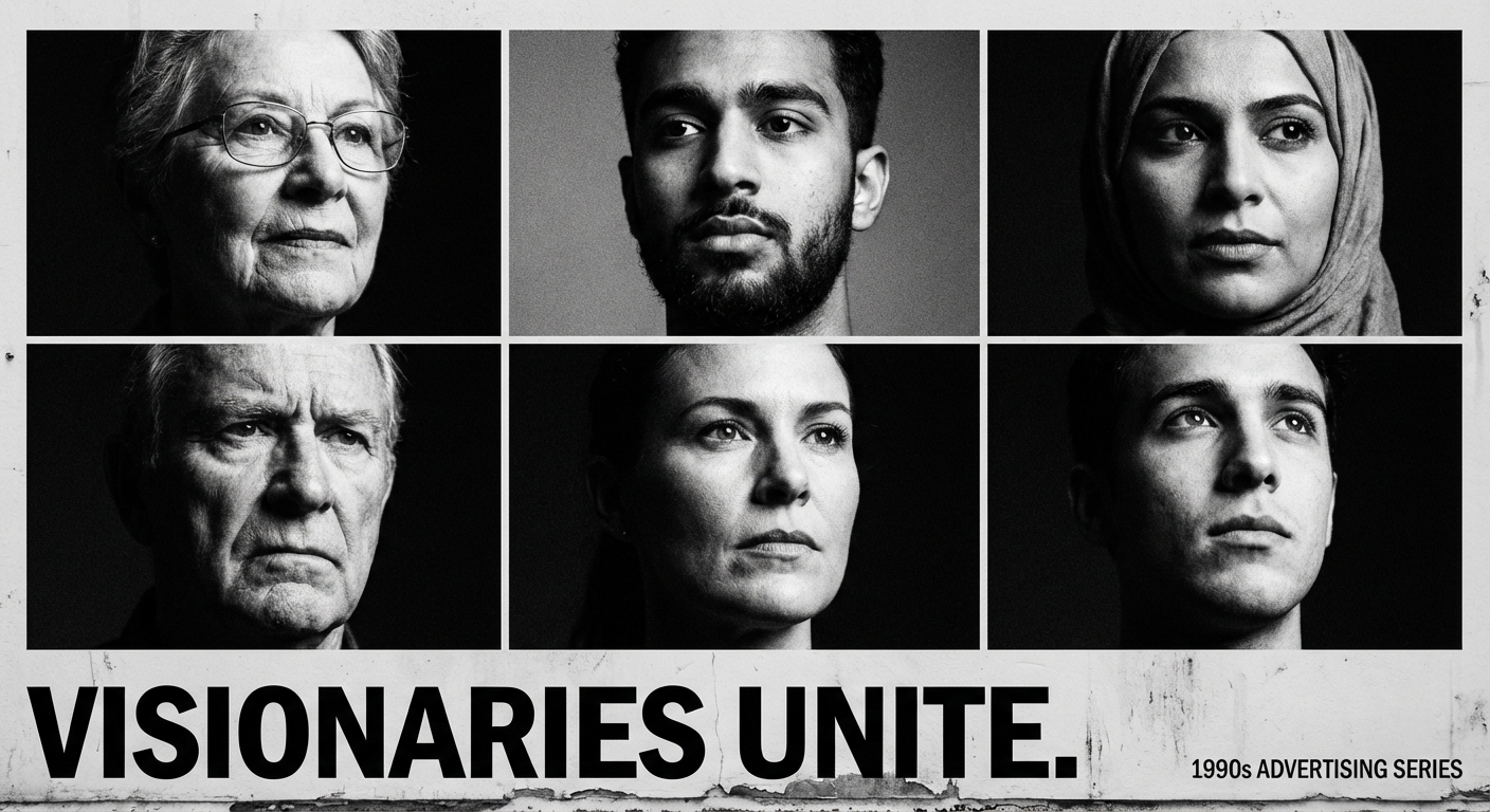 Think Different - Multiple faces